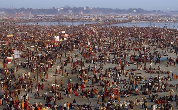 Photo Credit http://www.scmp.com/news/asia/article/1147368/tens-millions-hindus-bathe-ganges-kumbh-mela-festival