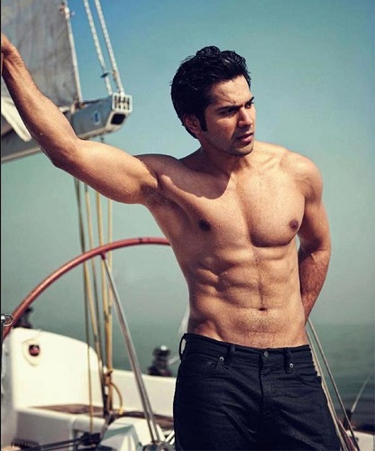 Photo Credit http://www.bollywoodlife.com/news-gossip/varun-dhawans-sexy-body-makes-him-the-strongest-contender-in-bollywoods-fittest-male-category/ 