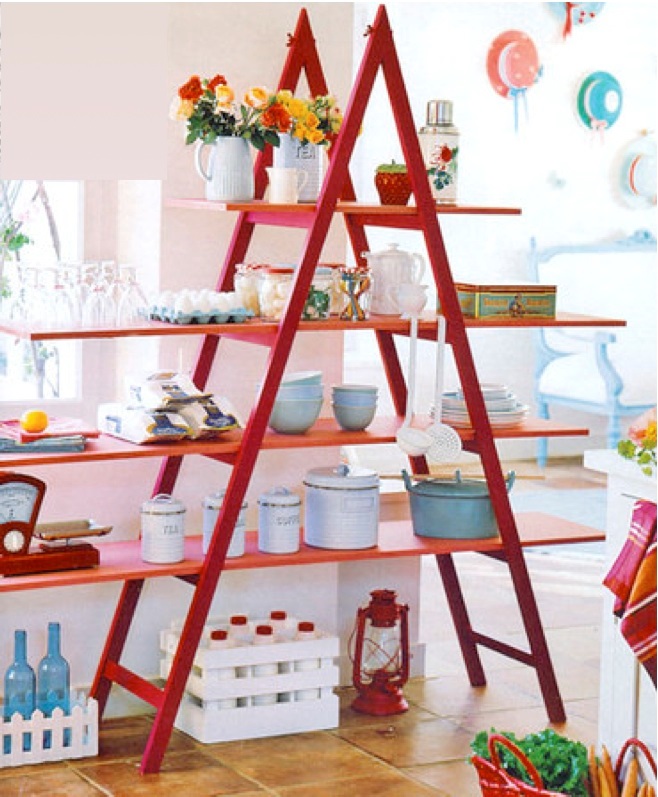 Photo Credit: http://diy-enthusiasts.com/diy-home/diy-ladder-shelf-ideas-home/ 