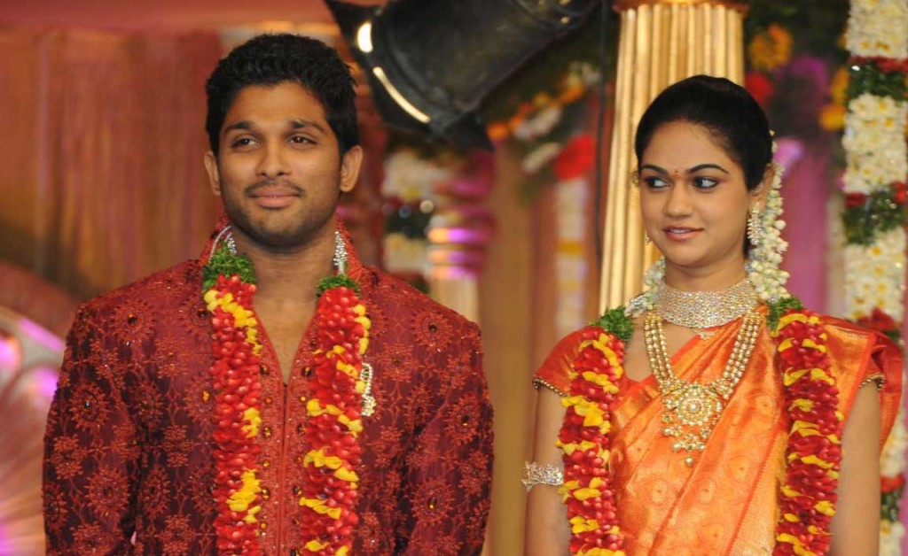 Photo Credit: http://chiruyouth.blogspot.in/2013/06/allu-arjun-reacts-on-rumours-about.html  The Wedding