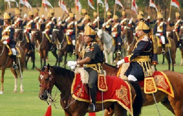 I mage Sourcehttp://indiatoday.intoday.in/gallery/army-chief-reviews-mounted-cavalry-parade/1/3412.html 