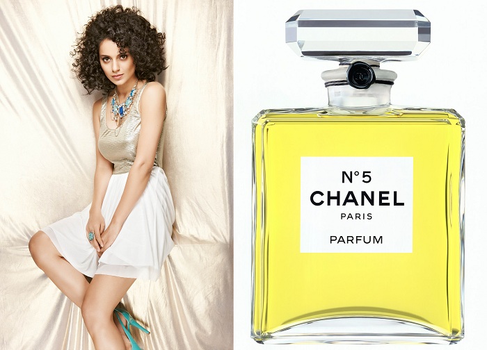 Photo Credit http://www.magnamags.com/stardust/cover-story/kangna-ranaut-i-can-not-be-called-single-because-i-keep-dating-randomly-here-and-there/863 http://fortieswardrobe.blogspot.in/2012/03/chanel-no-5.html