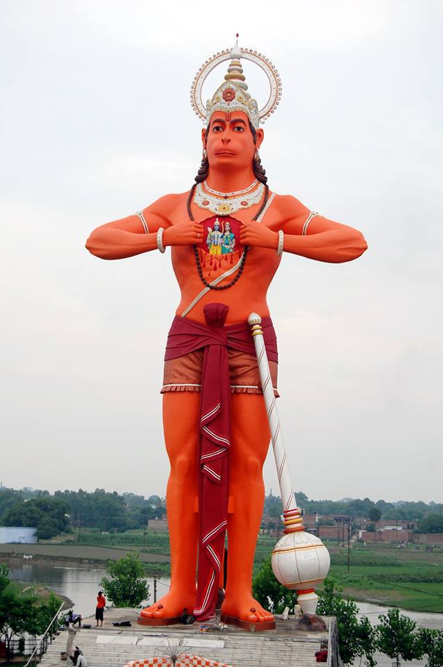 Photo Credit  http://megaconstrucciones.net/?construccion=estatua-hanuman-shahjahanpur