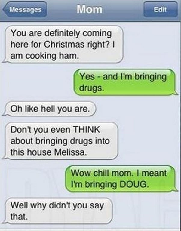 funny text messages parents send