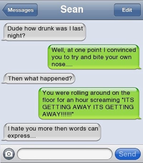 best messed up text messages