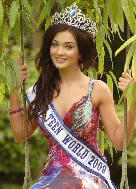 Photo Credit http://www.dailymail.co.uk/femail/article-1050866/Liverpool-schoolgirl-Amy-wins-Miss-Teen-World-contest.html 